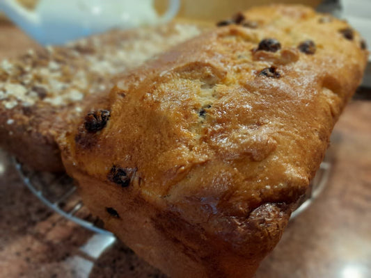 Muesli con pasas sultaninas: esponjoso y ligeramente dulce