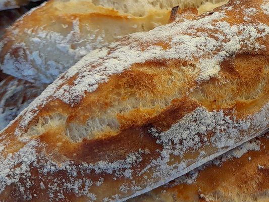 Baguette, muy digestiva, crujiente y deliciosa