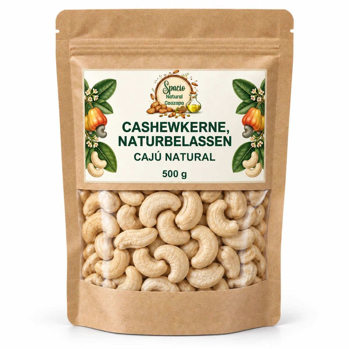 Spacio - Cashewkerne - naturbelassen