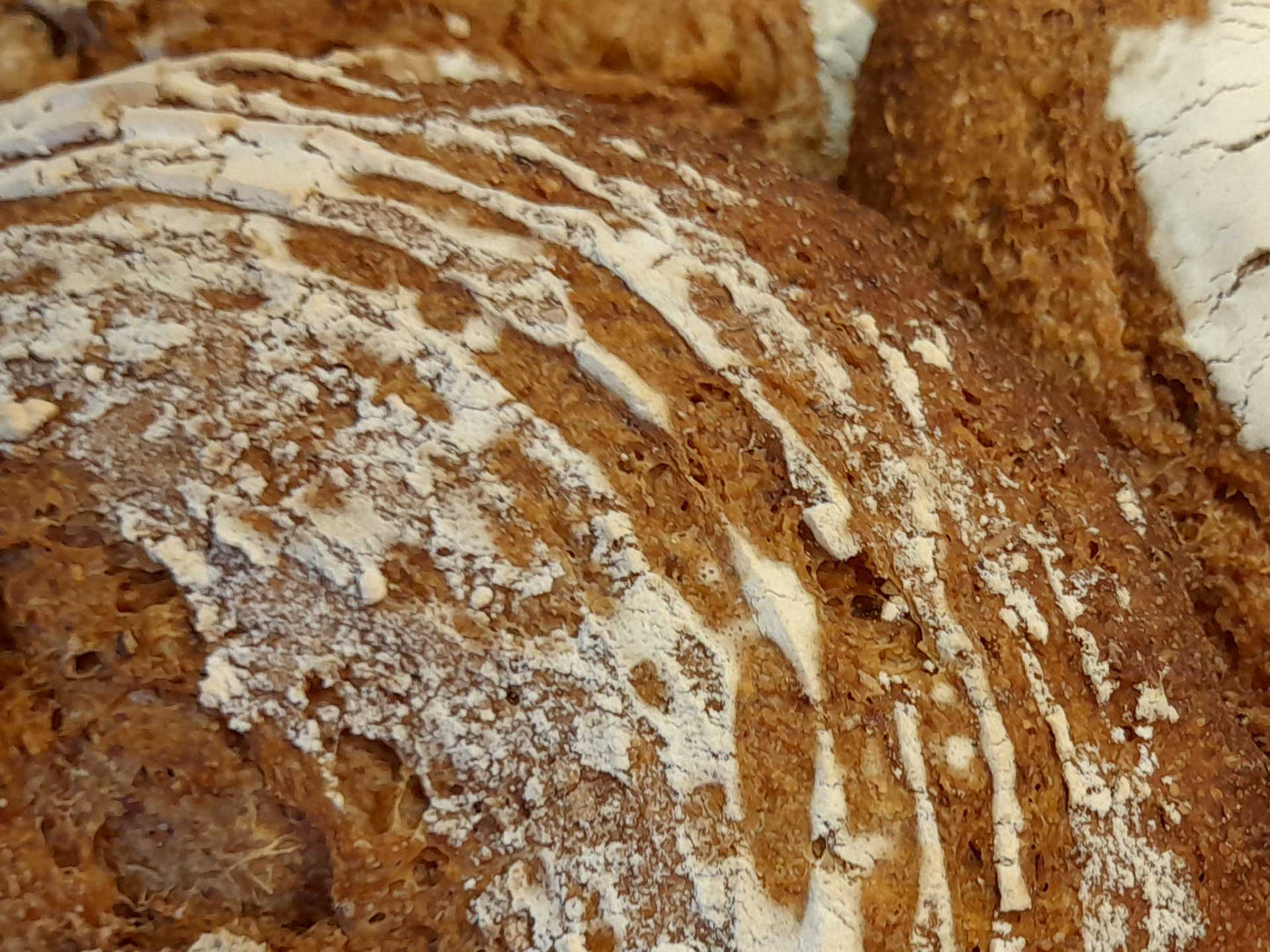 Pan de campo elaborado con masa madre italiana