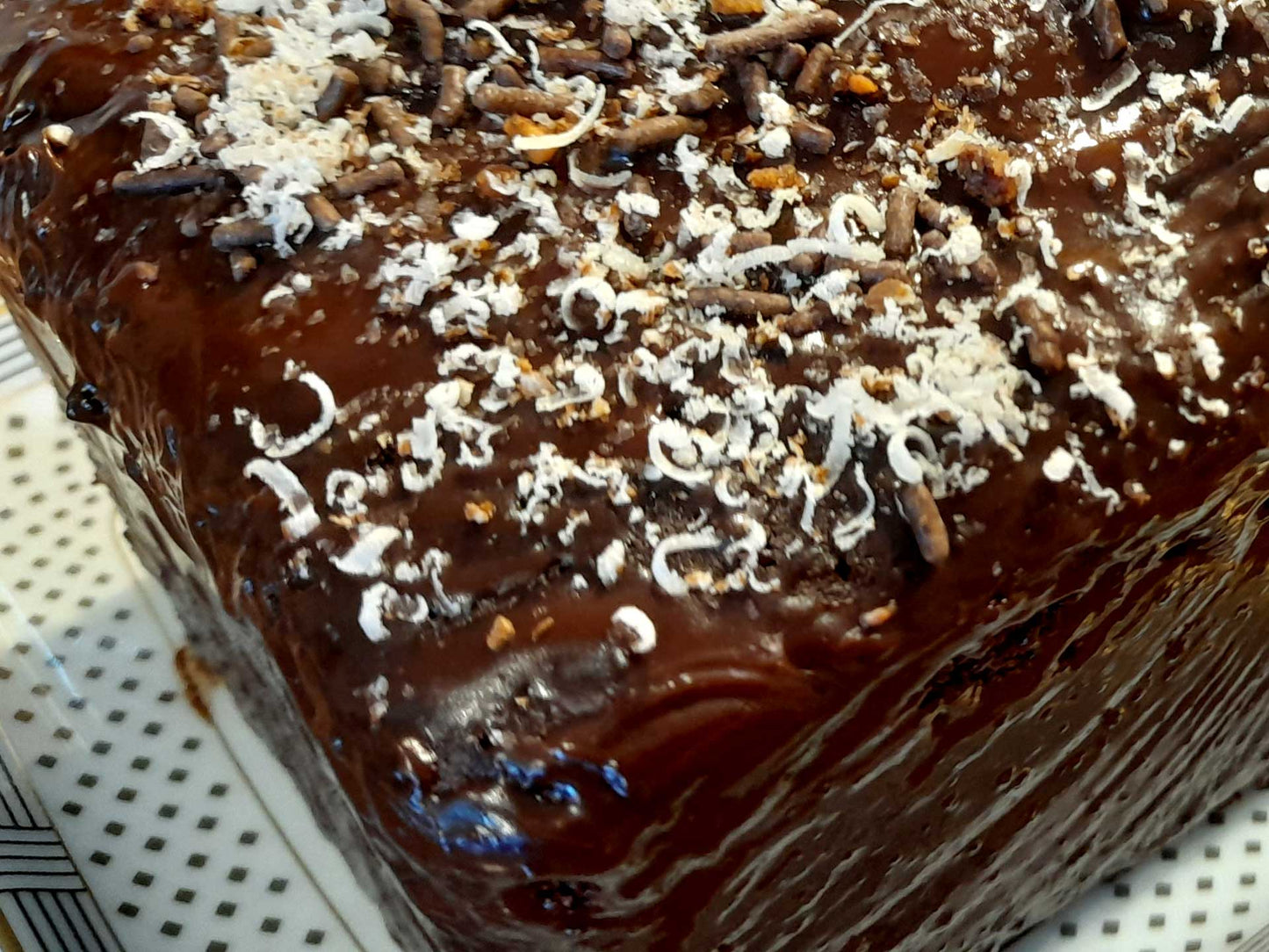 Marmorkuchen und Schokokuchen