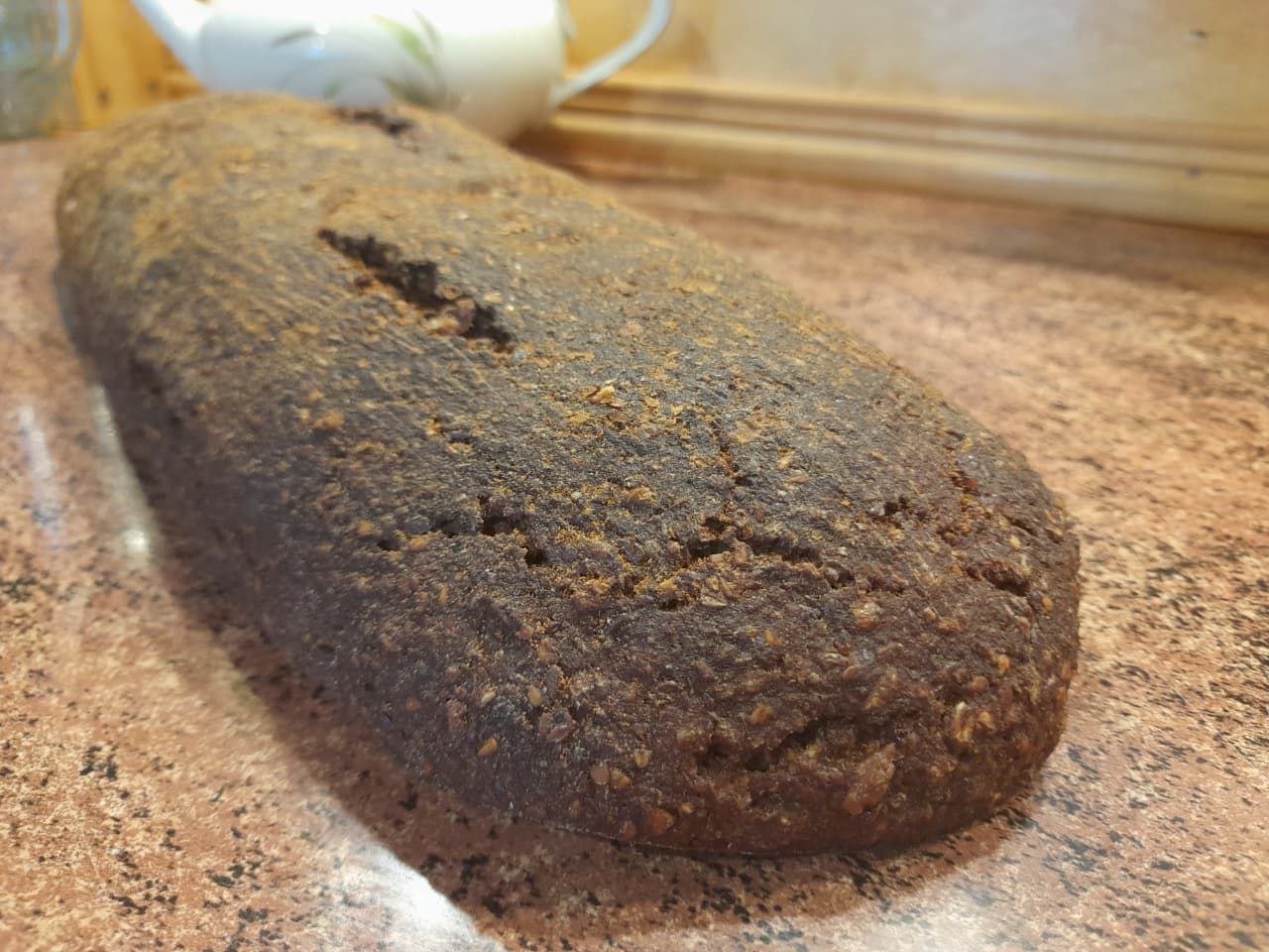 Pan negro del Bajo Rin (pan integral)