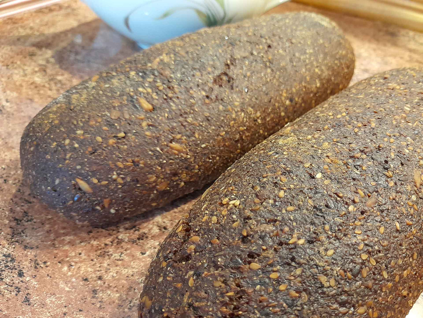 Pan negro del Bajo Rin (pan integral)